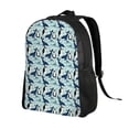 thumbnail image 2 of Gaeub Penguins Dolphins Whales Print Unisex Backpacks, College Bookbag,Daypack with Padded 15" Laptop Sleeve,for School, Work, and Travel, 2 of 8