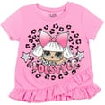 thumbnail image 3 of L.O.L. Surprise! Diva Toddler Girls T-Shirt and Leggings Outfit Set Toddler to Big Kid, 3 of 5