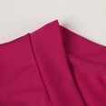 thumbnail image 5 of HCYSFG Women's Casual Fitted T Shirts Deep V-Neck Short Sleeve Plain Solid Color Form Fitting Slim Activewear Top Summer Base Layer Classic Basics Everyday Tee, 5 of 7