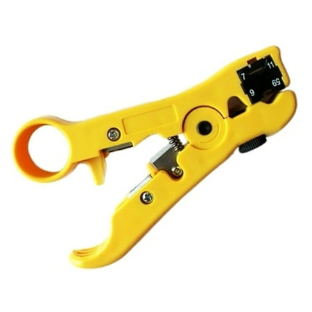 

Coaxial Wire Stripper RG59 RG6 RG7 RG11 Cable Cutter Tools Multifunction Stripper