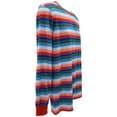thumbnail image 6 of Chucky Rainbow Striped Adult Long Sleeve Shirt - Mens 5XL, 6 of 8