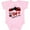 AD-Pink, variant on My Gigi Loves Me with Cute Ladybugs Boys or Girls Baby Bodysuit