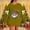 Green, variant on Hipattires Ribbed Sweatshirts for Women Loose Merry Christmas Pullover Plus Size Outdoor Winter Trendy Womens Tops Long Sleeve
