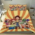 thumbnail image 1 of Toy Story Themed Bed Sheet Set Three Piece Set 90*90 in Comfortable And Skin Friendly Unique Design Creating A Star Studded Night, 1 of 6