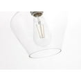 thumbnail image 6 of Gene 1 light Chrome and Clear glass pendant, 6 of 15