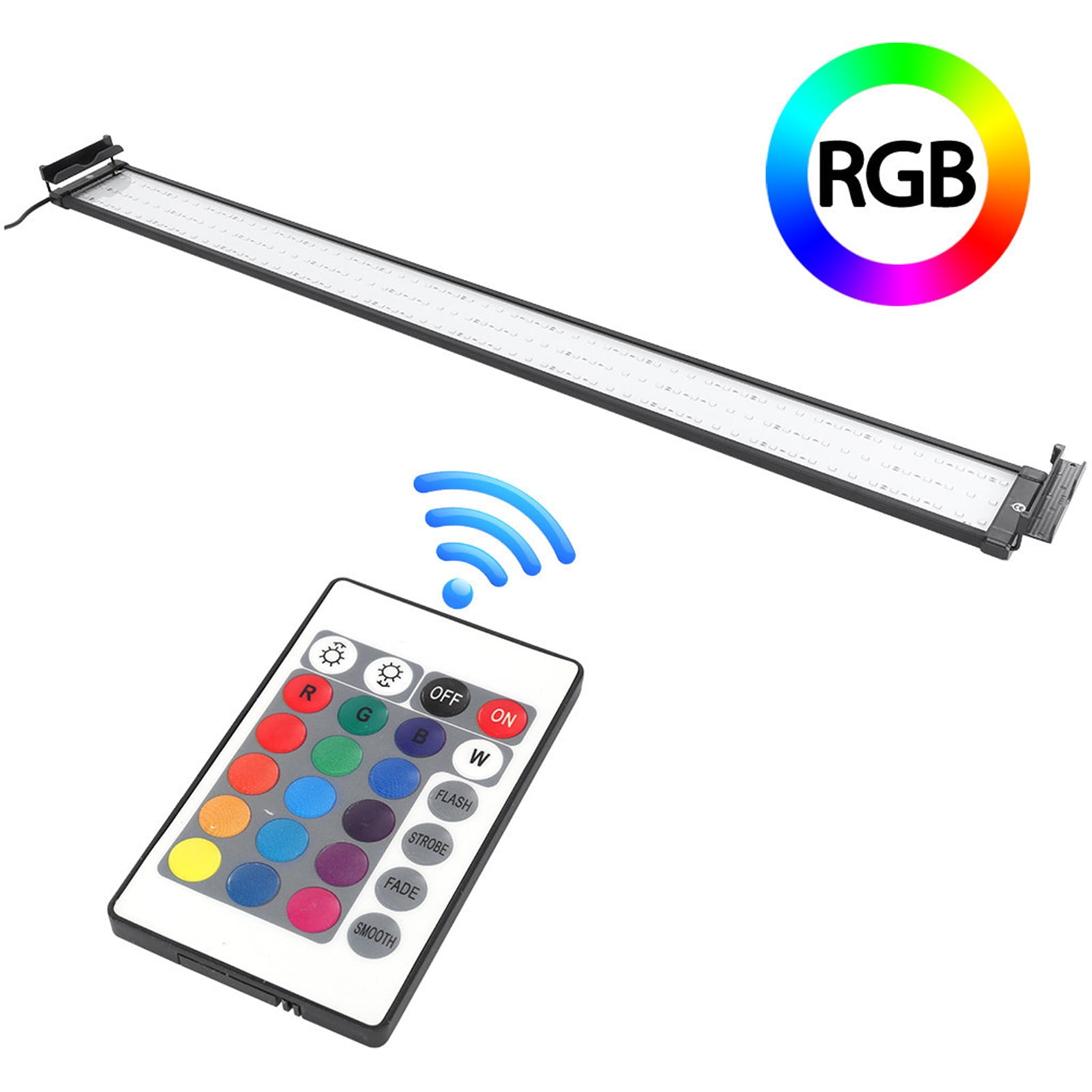 Buy KINGBEST Aquarium Hood Lighting Color Changing Remote Controlled