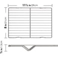 thumbnail image 2 of 2 Pack Cooling Rack for Baking, 8" x 11" Stainless Steel Grill Rack, Small Grid Baking Rack for Baking Cooking, 2 of 5