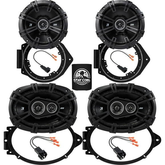 Kit de actualización de altavoces KICKER DS Series 6.75 y 6x9 para Camaro