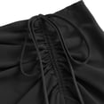 thumbnail image 4 of Women's Asymmetrical Ruffle Wrap Midi Skirts Flowy Western Cowgirl Skirts (Black XXL), 4 of 6