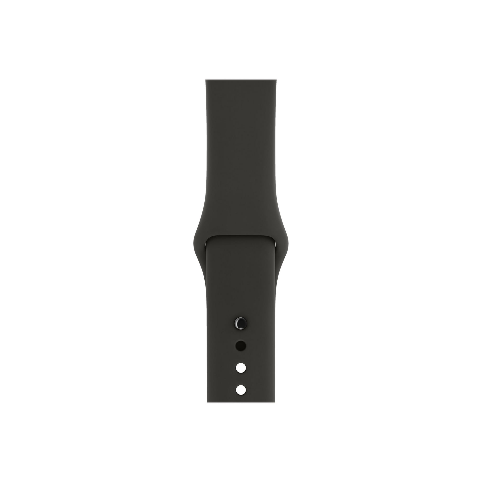 Apple Watch Series 3 Smartwatch with GPS Cellular Space Gray Aluminum Case Gray Sport Band