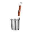thumbnail image 3 of Tnarru Frying Serving Basket Noodle Sifter Boil Basket Long Handle Sifter Pasta Strainer Kitchen Mesh Strainer for Onion Rings Chips L, 3 of 8