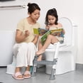 thumbnail image 3 of Asiento de entrenamiento para ir al baño con taburete y escalera SKYROKU, 3 of 7
