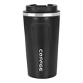 thumbnail image 1 of Taza de café de 380 ml/500 ml, ecológica, para viaje, para casa o oficina (500 ml, negra). Aparatos de cocina., 1 of 8