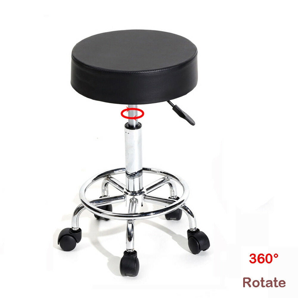 Zimtown Rolling Adjustable Hydraulic Swivel Stool Tattoo Facial Massage