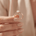 thumbnail image 3 of Pompeii 14k Yellow Gold 1ct Round Solitaire Diamond Engagement Ring (I-J,I1-I2), 3 of 3
