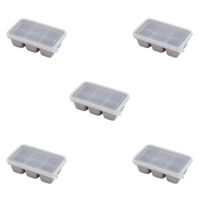 Advancent Bandeja de cubitos de hielo de 6 rejillas, molde reutilizable para postres, moldes de Chocolate para el hogar, restaurante, festival, fiesta, Type2 NO2 Advancent CBP075665