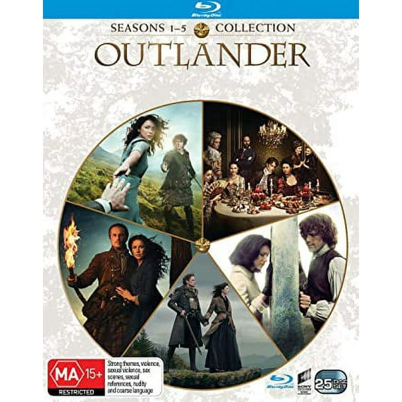 Outlander (Série 1-5) - Coffret de 25 Disques [ Blu-Ray, Reg.A/B/C Import - Australie ]