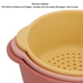 thumbnail image 3 of Baby Silicone Bowls, Educational  Smoothly Sensory Baby Bowls Interesting 3pcs Improve Self Care Ability  for Nursery School for Home, 3 of 7