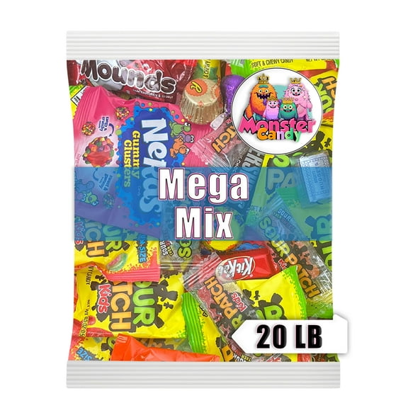 Chocolate and Candy Party Favor Candy Mix - 20 lb Pinata Stuffers Candy Bulk - Goodie Bag Stuffers for Kids Party Favors - Chocolate  Candy Variety Pack Bulk - Bulk Candy Individually Wrapped Candies