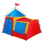 GigaTent 2 Doors 2 Windows 2 Skylights Knights Tower Polyester Play Tent, Multi-color