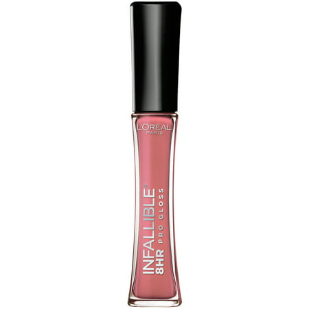L'Oreal Paris Infallible 8 HR Pro Gloss, Blush, 0.21 fl. (Best Lip Gloss Brand In India)