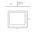 thumbnail image 4 of Espejo Rectangular Burano 60x50 Cm con Marco Minimalista, 4 of 5