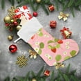 thumbnail image 6 of GZHJMY Strawberry Christmas Stocking, Personalized Large Candy Stocking Hanging Gift, Xmas Stockings Decoration for Family Holiday Party Ornaments Decor Fireplace, 6 of 7
