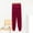 Wine, variant on Dolkfu Plus Size Pants for Women Yoga Black Lounge High Rise Pajama Pants Jogger Comfy Pjs Bottoms Women's Trousers L