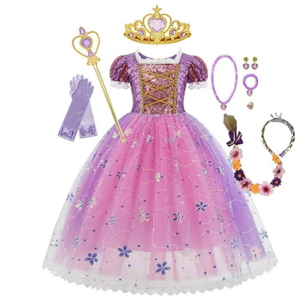 Déguisement Raiponce Fille ™ Disney Princesse - déguiz-fêtes