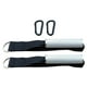 thumbnail image 3 of 2 asas de gimnasio para equipo de ejercicio de resistencia, accesorio de fitness para el pecho negro, 3 of 9