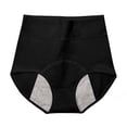 thumbnail image 4 of Pantalones fisiológicos para el período menstrual de las mujeres, antifugas laterales, entrepierna de algodón puro, antibacterianos, seguros, sanitarios, transpirables, cintura alta, ropa interior, 4 of 6
