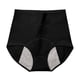thumbnail image 2 of Pantalones fisiológicos para el período menstrual de las mujeres, antifugas laterales, entrepierna de algodón puro, antibacterianos, seguros, sanitarios, transpirables, cintura alta, ropa interior, 2 of 6
