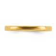 thumbnail image 4 of 925 Sterling Silver Gold Stackable Ring Smooth, 4 of 8