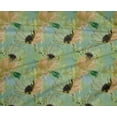 thumbnail image 4 of oneOone Silk Tabby Mint Green Fabric Florals Craft Projects Decor Fabric Printed By The Yard 42 Inch Wide-O0, 4 of 6