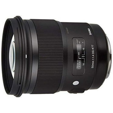 Sigma 50mm F1.4 DG HSM Art Lens for Canon Cameras - International Version (No Warranty)