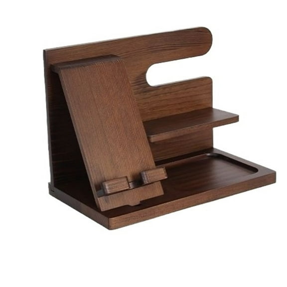 CHUNYAN Wooden Mobile Phone Storage Rack Office Desktop Charging Stand Watch Multi-purpose Entrance Glasses Storage Rack New Style 2025