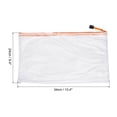 thumbnail image 2 of Unique Bargains A4 Zip File Pouch Document Folders Mesh Zipper Bags, Orange 12 Pack, 2 of 5