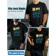 thumbnail image 6 of AllAreN Personalized Father Shirt Best Grandpa in the World Daddy T-Shirt Graphic Comfortable T-Shirts for Dad, 6 of 7