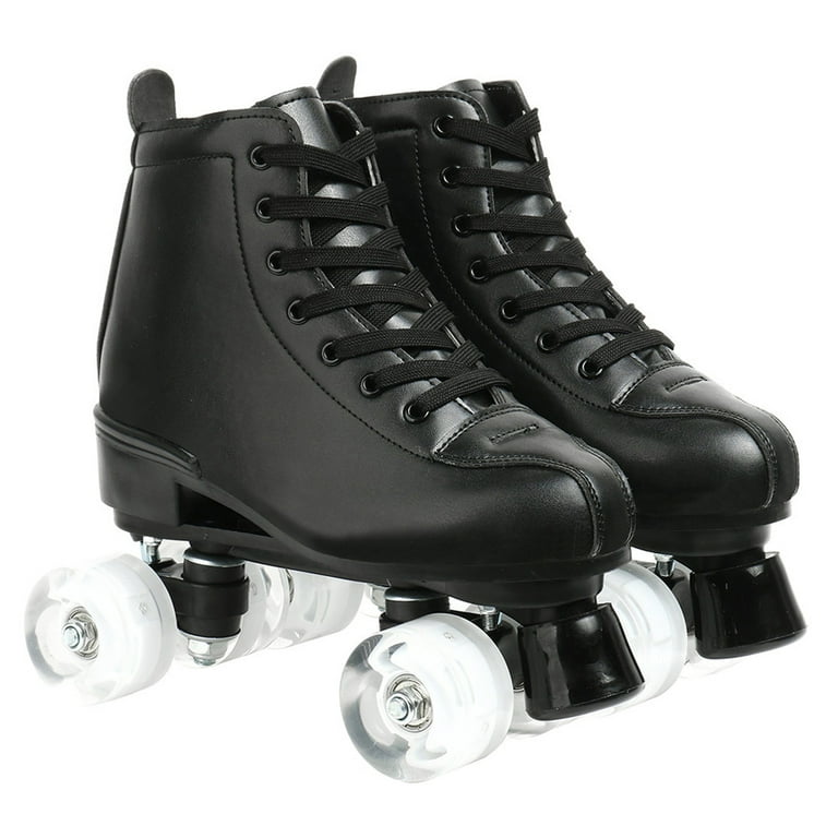 Black huatinent Adjustable Inline Roller Skates for Adult