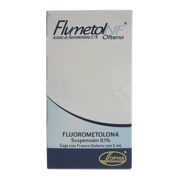 Flumetol NF 0.1% suspensión oftálmica 5 ml