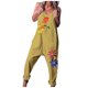 thumbnail image 1 of Gibobby Pantalones cortos Estampado Boho Playsuit Bolsillo V Mujer Casual Cuello Mono Mujer Mono(Amarillo， XXXL), 1 of 5