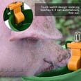 thumbnail image 2 of Cuenco de agua para ovejas, bebedero automático para cerdos, taza para ganado, bebida para granja, suministro de agua potable para caballos, cabras, vacas, ovejas y perros, 2 of 5