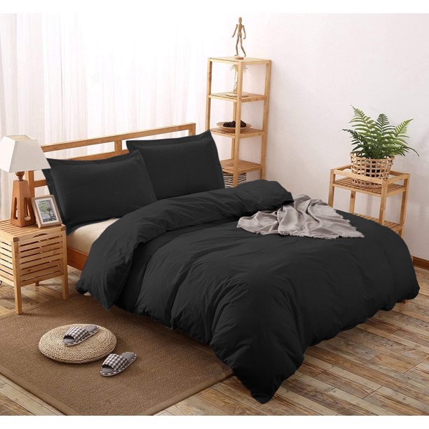 Cotton Metrics Duvet Cover Set with Zipper & Corner Ties 800TC 100