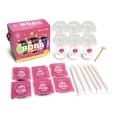thumbnail image 4 of O’s Bubble Open-to-Eat Boba Party Kit – 6 Servings – classic 3 Variety Flavors - Brown Sugar, Matcha, Taro Glazed No Cooking Boba Packets, 4 of 10