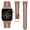Brown/Starlight, variant on TOYOUTHS Leather Bands Compatible with Apple Watch Band 38/40/41/42/44/45/49mm Women, Dressy Leather Strap with Stainless Steel Metal Hollow-out Chain Bracelet for iWatch Ultra 2,Series 9 8 7 6 5-1