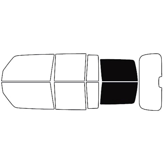 Avery Dennison NR Nano Ceramic IR Window Tint Kit Compatible with Jeep Commander 2006-2010 - Cargo -