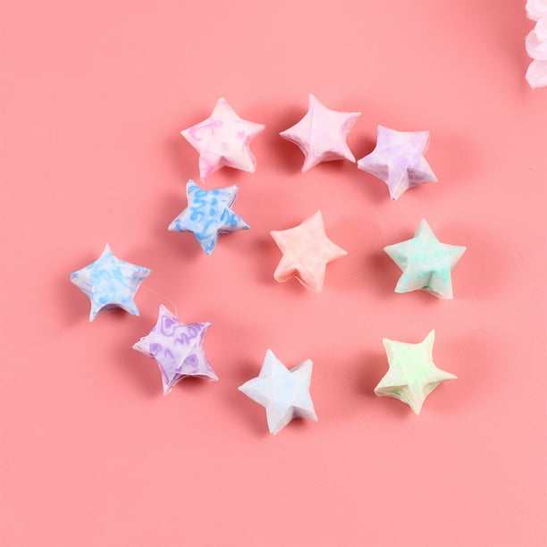 300pcs Glitter Origami Star Paper Strips Lucky Star Paper For Diy