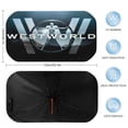 thumbnail image 2 of Westworld Sombrilla Solar para Auto - Protector de Parabrisas Plegable | Cortina Solar Delantero | Bloqueo UV y Aislamiento de Calor 133x73cm, 2 of 6
