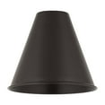 thumbnail image 4 of Innovations Lighting  Ballston Cone - 1 Light 8" Semi-Flush Mount Oil Rubbed Bronze, 4 of 5