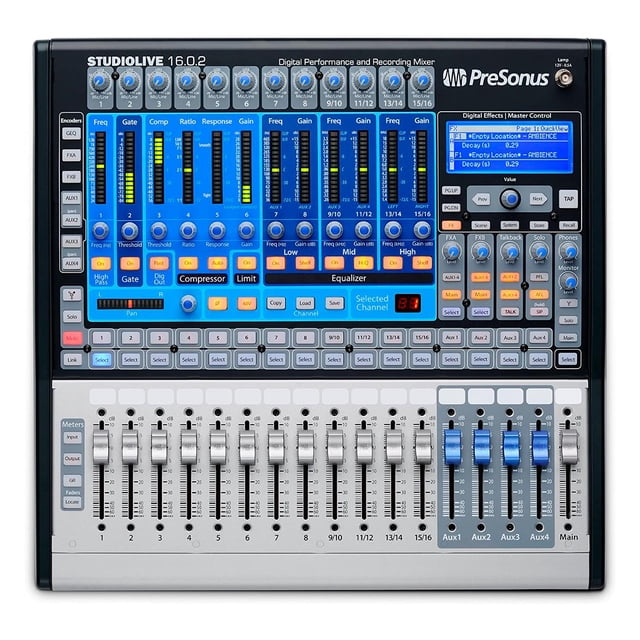Mezclador Digital PRESONUS STUDIOLIVE 16.0.2 USB gris 40.6x14x39.7